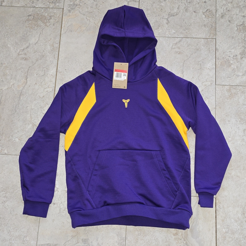 NWT Kobe Bryant Mamba Nike Purple Therma-Fit Hoodie Youth Large